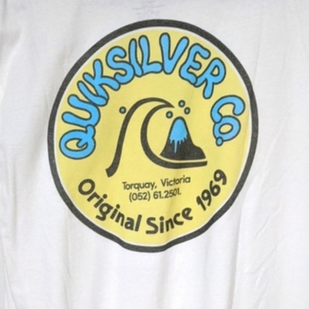 Quiksilver logo tee